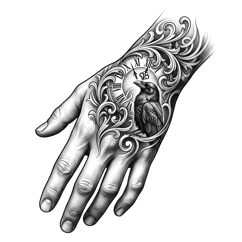 Left hand cover up