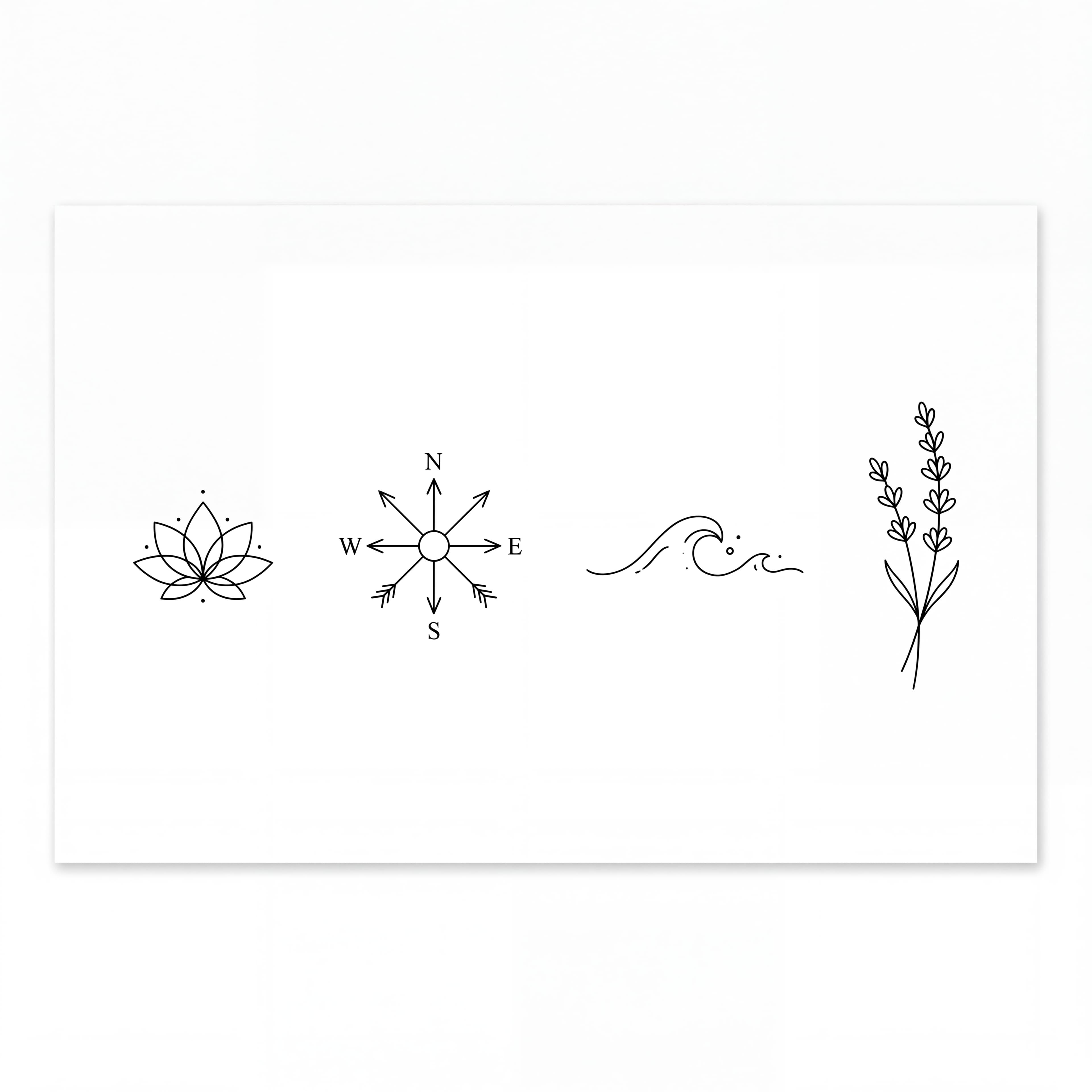 Small tattoos to go on feet — alternate version